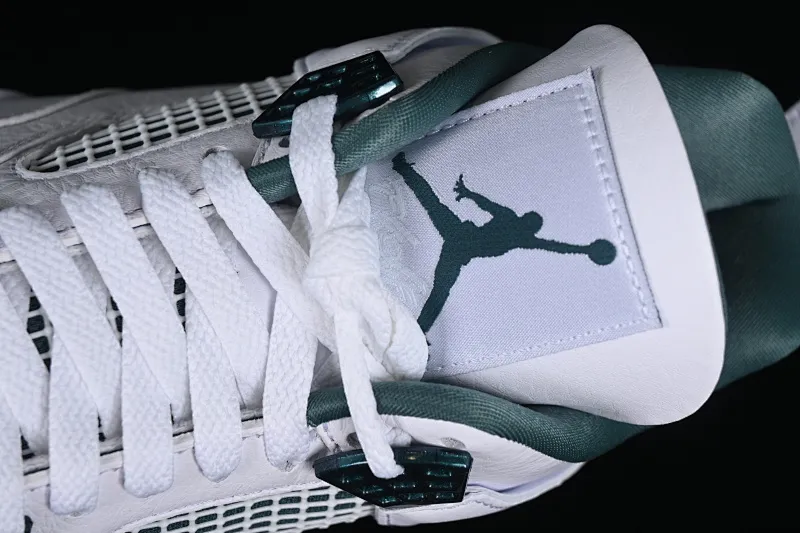 All categories Air Jordan Jordan series basketball shoes Air Jordan 4 GX foreign trade version Air Jordan 4 Retro "Oxidized Gree" AJ4 Joe 4 white green FQ8138-103